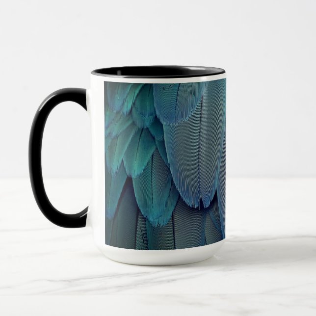 taza de café de plumas de Guay (Izquierda)