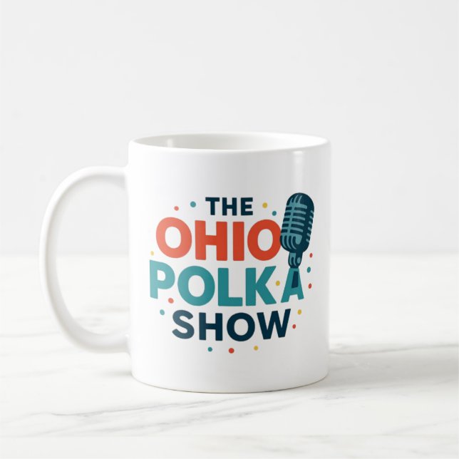 Taza de café de polcas de Ohio (Izquierda)