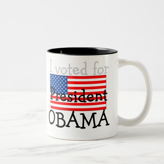 Taza de café de presidente Obama (Derecha)