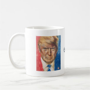 Taza de café de presidente Trump