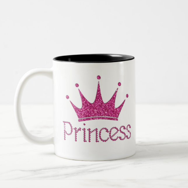 Taza de café de princesa Crown (Izquierda)
