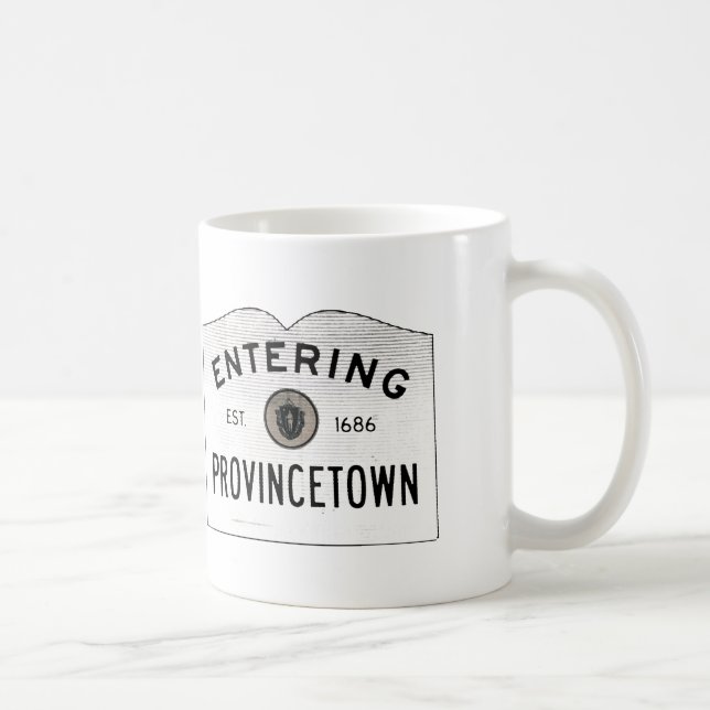 Taza de café de Provincetown Cape Cod (Derecha)