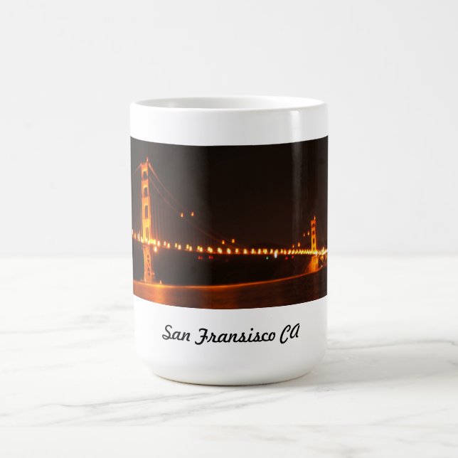 Taza de café de puente Golden Gate (Centro)