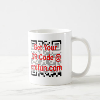 Taza de café de QRcode