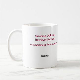 Taza de café de Raine - goldens de la sol