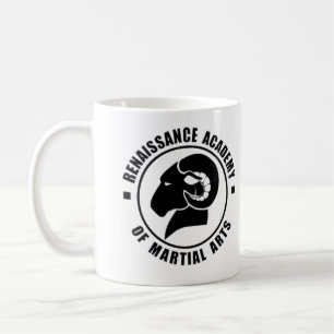 Taza de café de RAM, logotipo negro