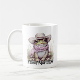 Taza de café de rana caprichosa