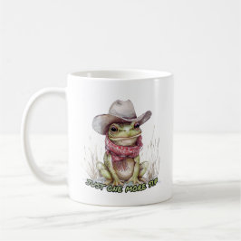 Taza de café de rana caprichosa