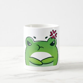 Taza de café de rana gruñona – Taza divertida de r