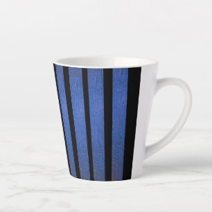 Taza De Café De Raya Vertical Audaz Taza De Latte