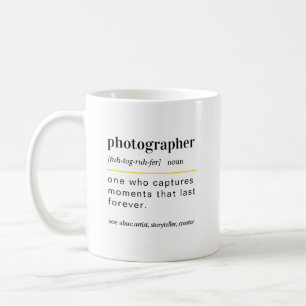 Taza de café de regalo para fotógrafo divertido