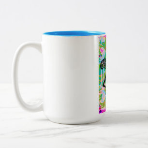 taza de café de reina negra