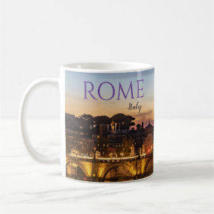 Taza de café de Roma Italia Escénica