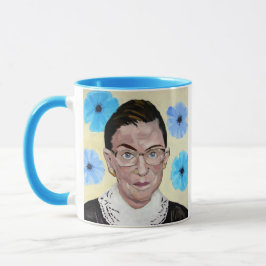 Taza de café de Ruth Bader Ginsburg RBG notorio