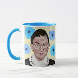 Taza de café de Ruth Bader Ginsburg RBG notorio