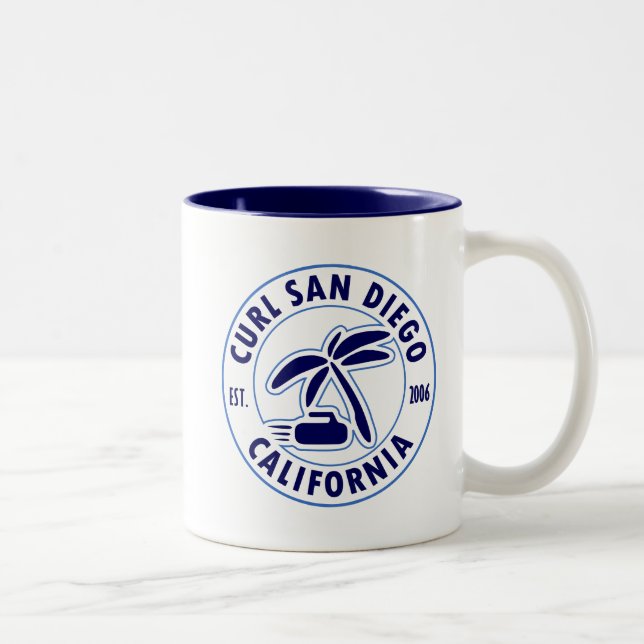 Taza de café de San Diego del rizo (Derecha)
