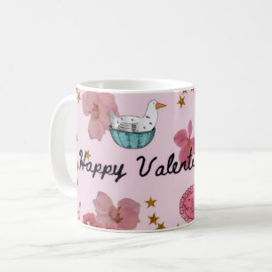 Taza de café de San Valentín llena de amor