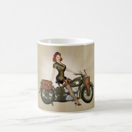 Taza de café de sargento Davidson Army Motorcycle