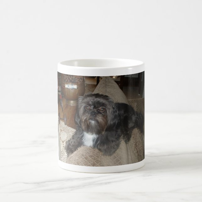 Taza de café de Shih Tzu (Centro)