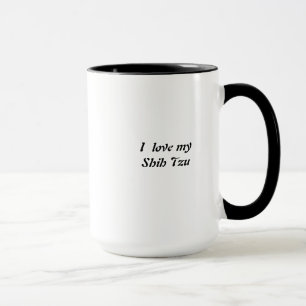 Taza de café de Shih Tzu