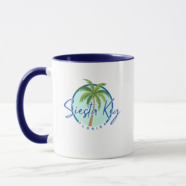 Taza de café de Siesta Key Florida (Izquierda)
