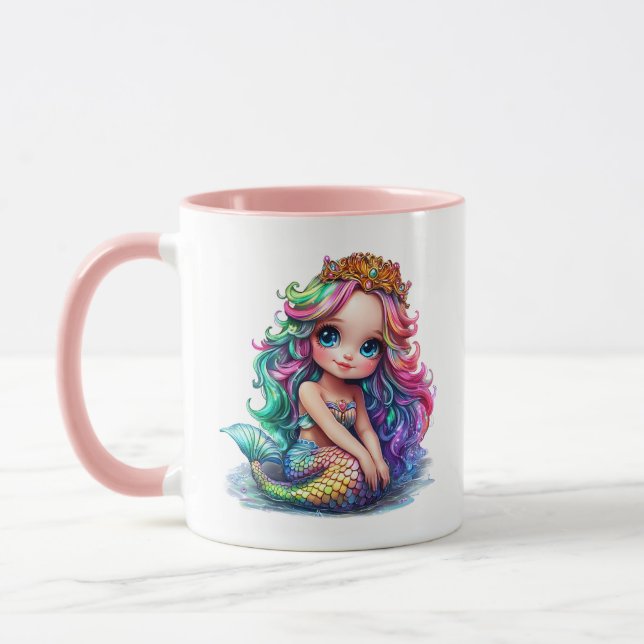 Taza de café de sirena (Izquierda)
