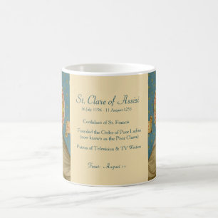Taza de café de Sta. Clara de Asís (SAU 027) 1.2a
