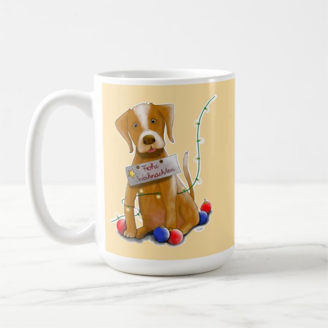 Taza De Café DE Tasse Hund (Izquierda)