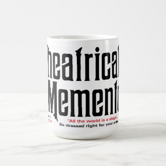 Taza de café de teatro de los recuerdos
