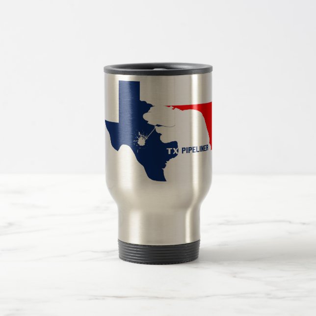 Taza de café de Tejas Pipeliner (Centro)