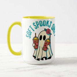 Taza de café de temporada espeluznante con diverti