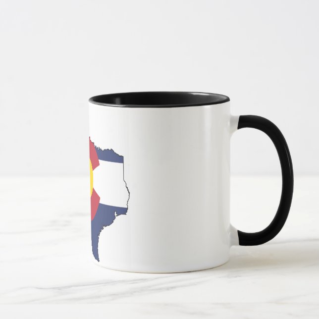 Taza de café de Texarado Tejas + Colorado (Derecha)