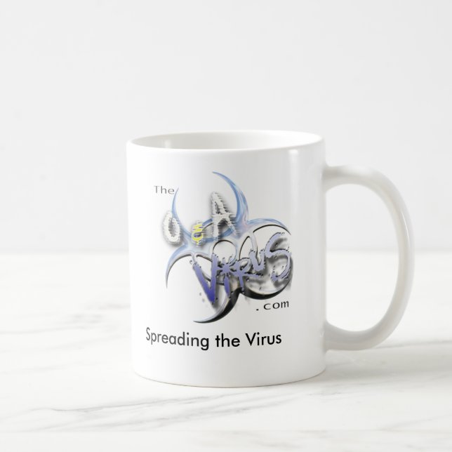 taza de café de TheOandAVirus.com (Derecha)
