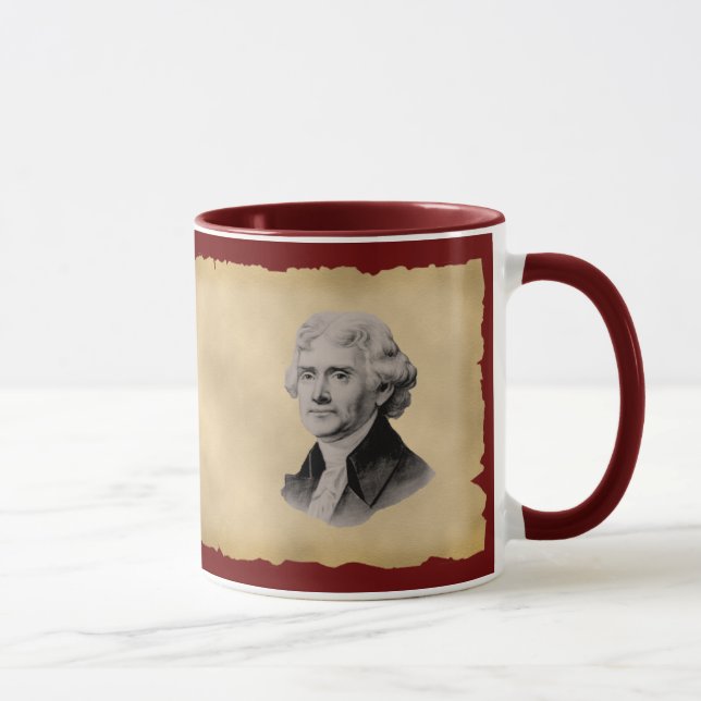 Taza de café de Thomas Jefferson (Derecha)