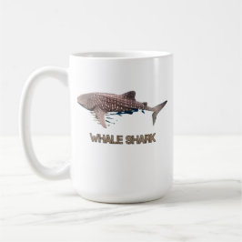 Taza de café de tiburón ballena
