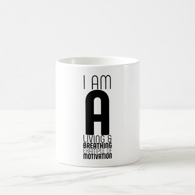 Taza de café de tipografía (Centro)