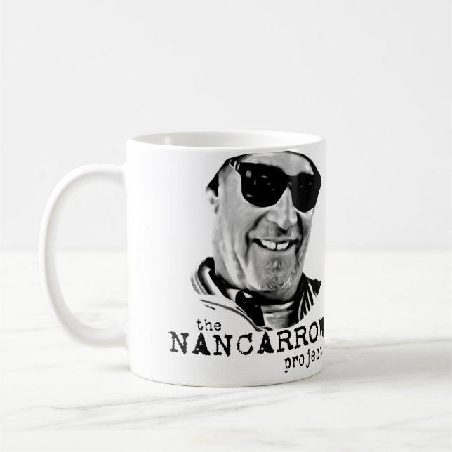 Taza de café de TNP - logotipo negro (Izquierda)