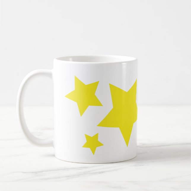 Taza de café de tres estrellas - Copa de regalo ce (Izquierda)