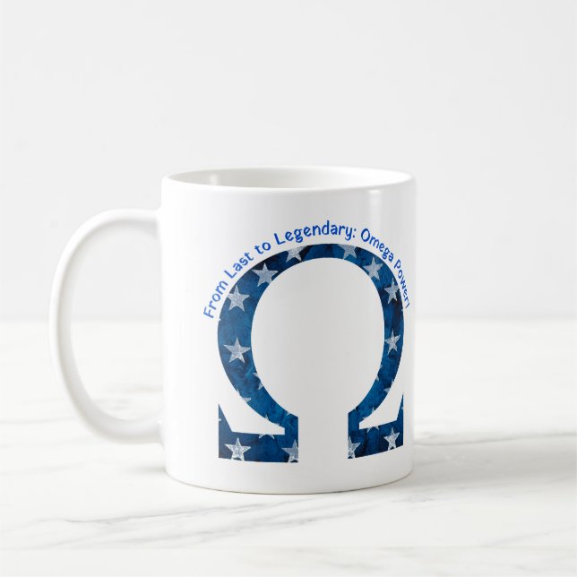 Taza De Café ¡De último a legendario: Poder Omega! (Izquierda)
