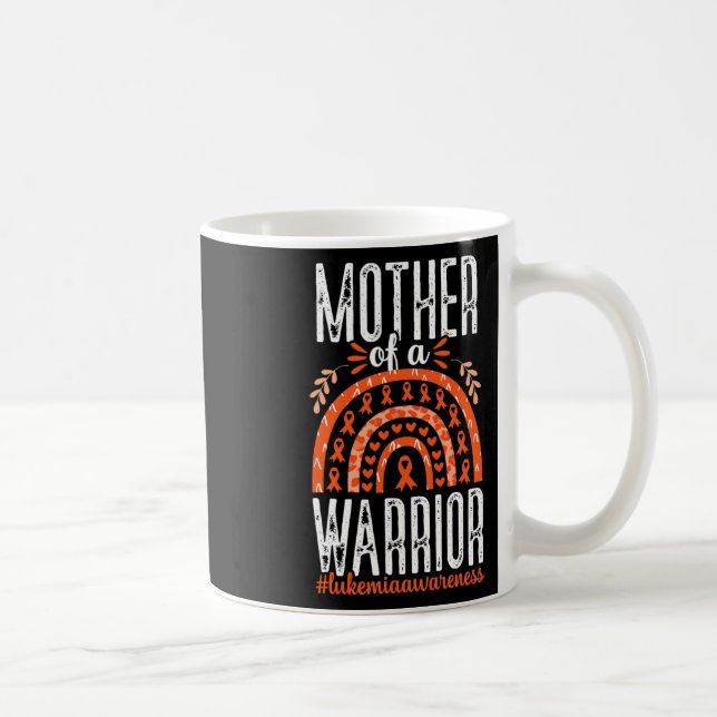Taza De Café De Un Mes De Concienciación Sobre Leucemia Guerrer (Derecha)