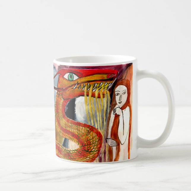 Taza de café de Utopía del dragón (Derecha)