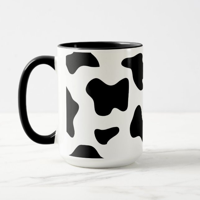 taza de café de vaca mug (Izquierda)