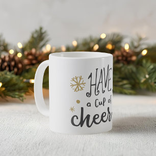 Taza de café de vacaciones Tenga una Taza de Alegr