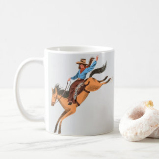 Taza de café de vaquero caprichoso - Paseo matutin