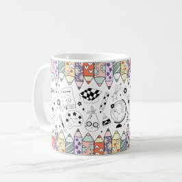 Taza De Café De vuelta a la escuela