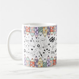 Taza De Café De vuelta a la escuela