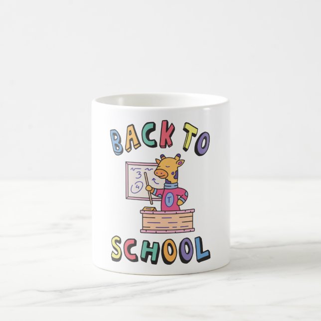 Taza De Café De vuelta a la escuela (Centro)