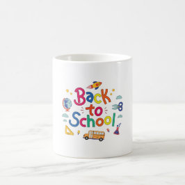 Taza De Café De vuelta a la escuela
