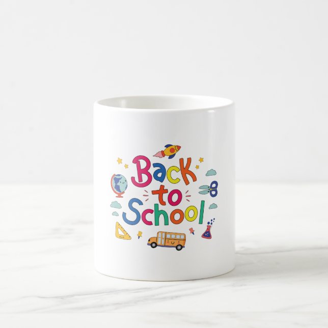 Taza De Café De vuelta a la escuela (Centro)