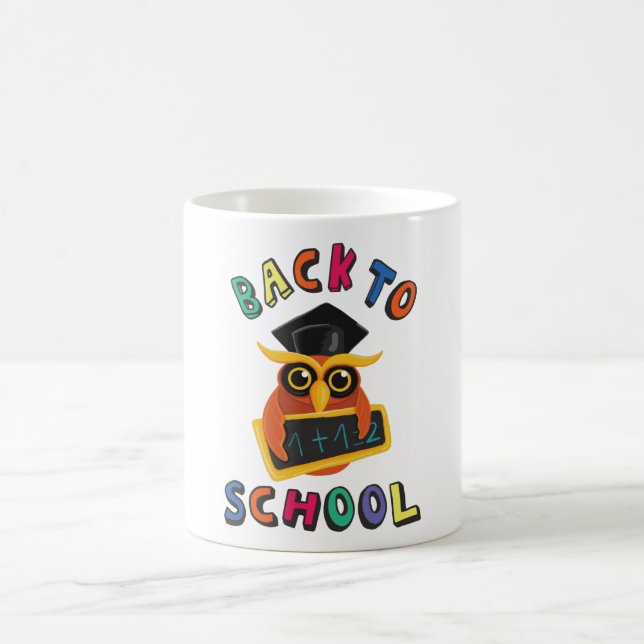 Taza De Café De vuelta a la escuela (Centro)